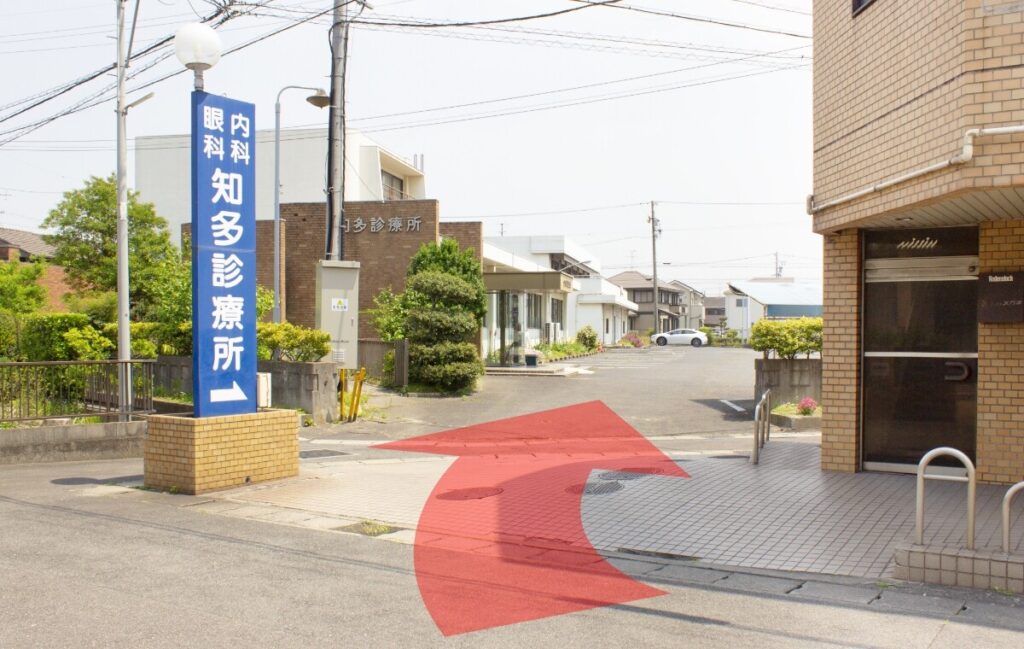 駐車場ルート