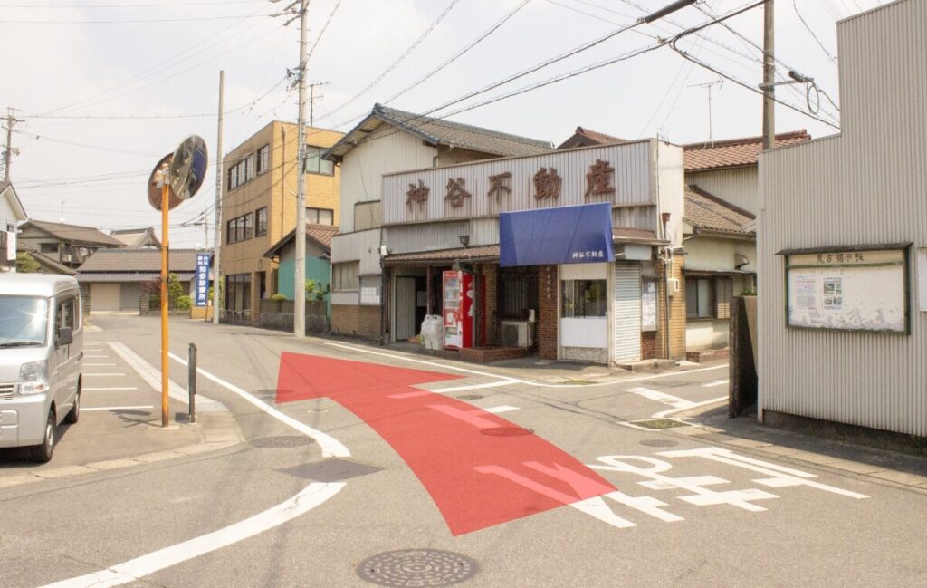 駐車場ルート